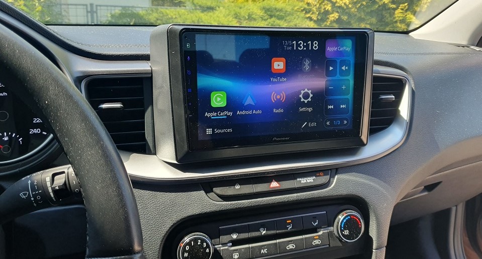 instalace Pioneer SPH-PF97BT do vozu Kia Ceed